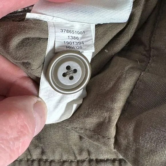 Gap 1969 Alpine Standard Issue Army Green‎ Military Style Utility Jacket Sz M